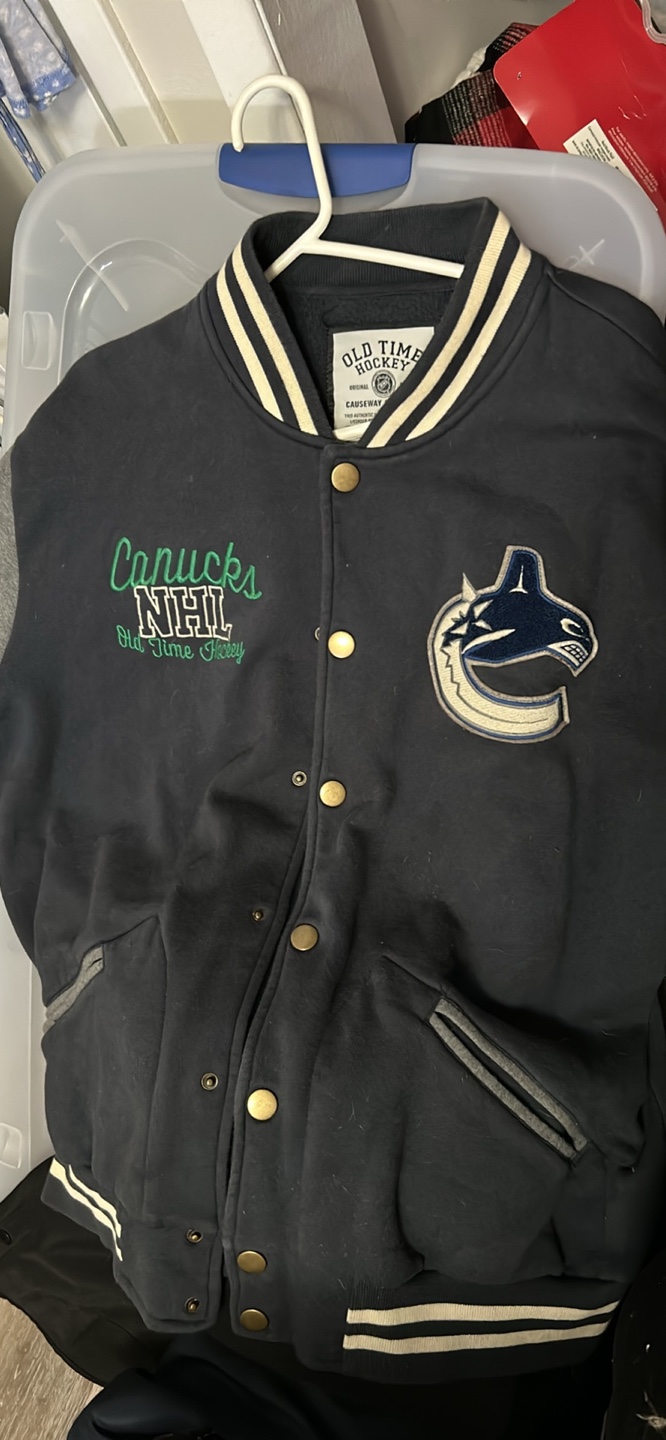 Old Time Hockey Canucks Varsity Jacket - photo 2