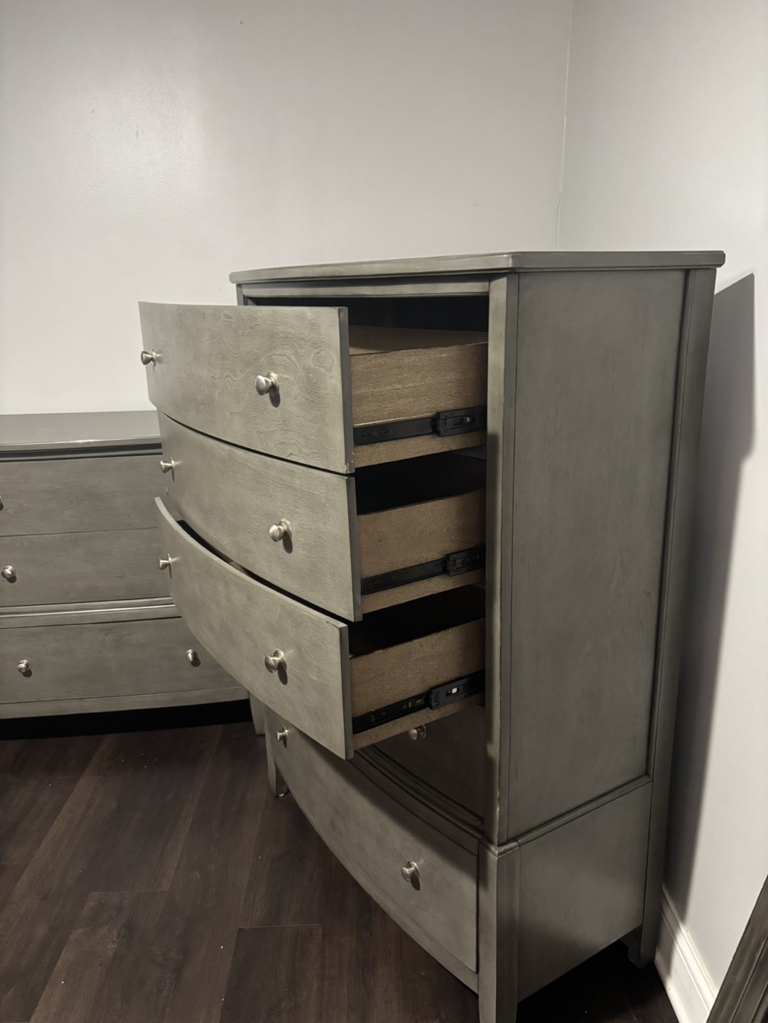 🥕Gray 5-Drawer Chest of Drawers - photo 4