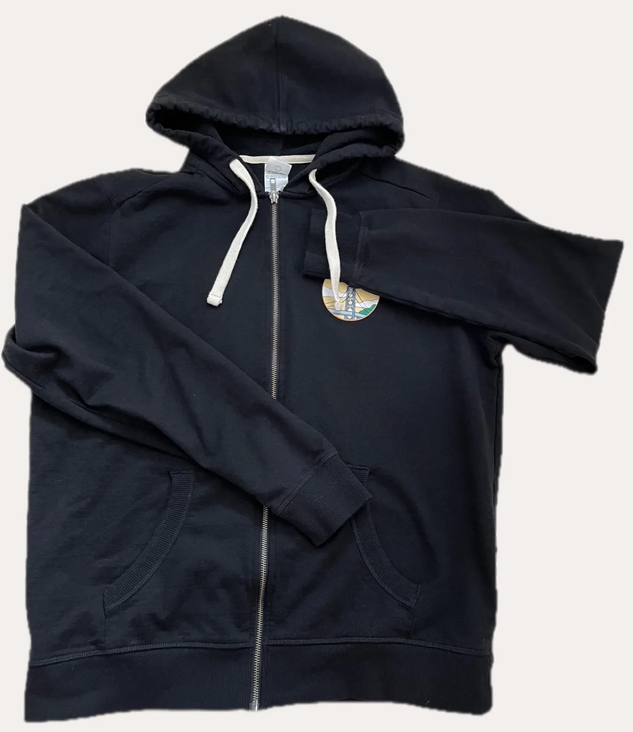 Free - Black Zip-up Hoodie thumbnail