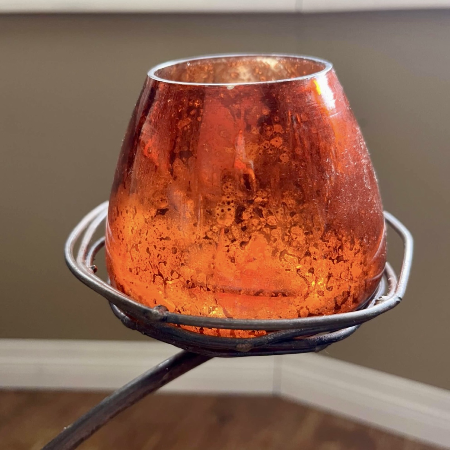 Unique Metal Bird Candle Holder - photo 4