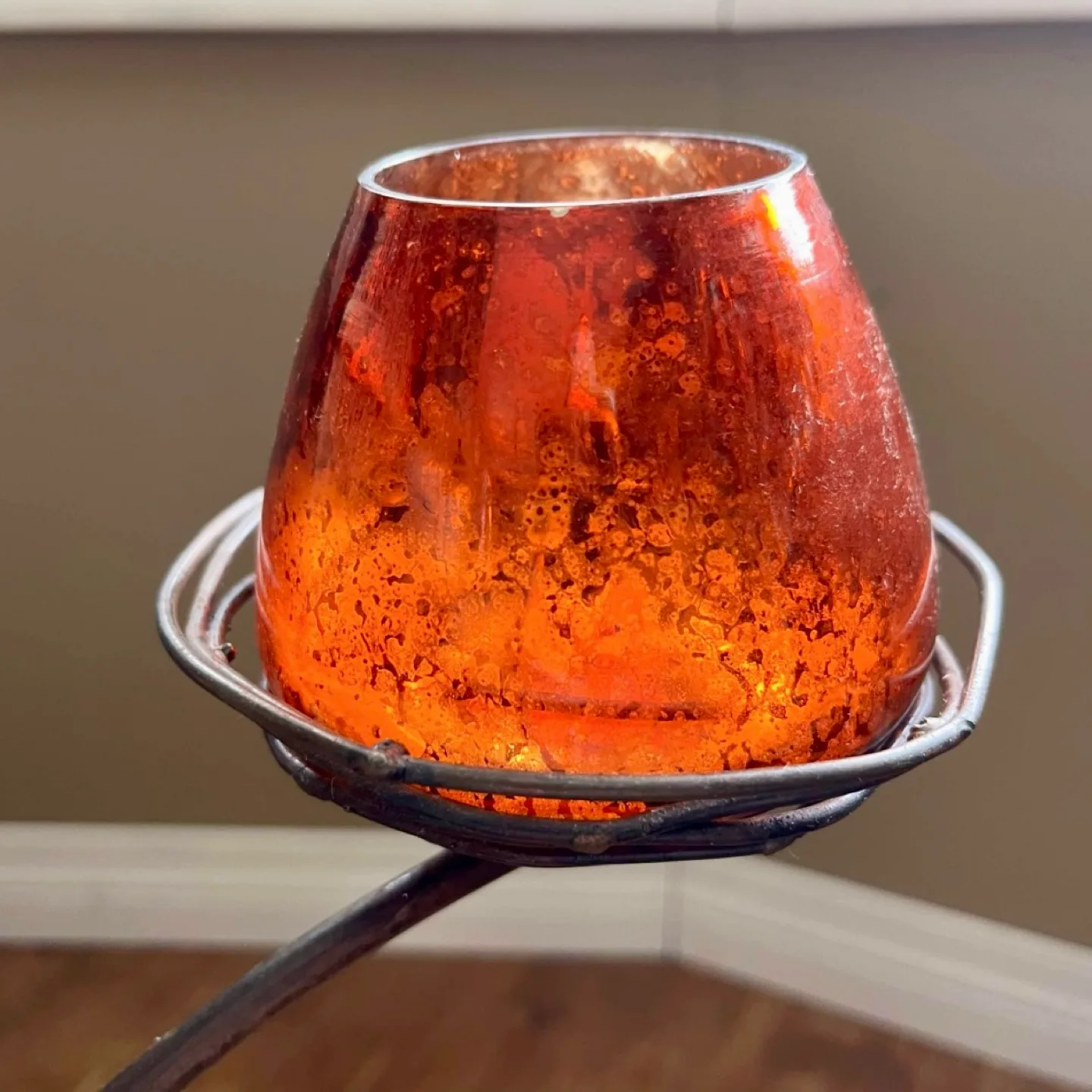 Unique Metal Bird Candle Holder image indicator(4)