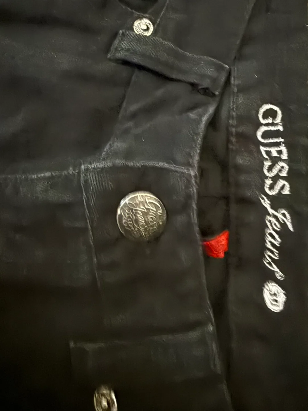 Guess Jeans - Black Distressed Skinny Jeans image indicator(5)