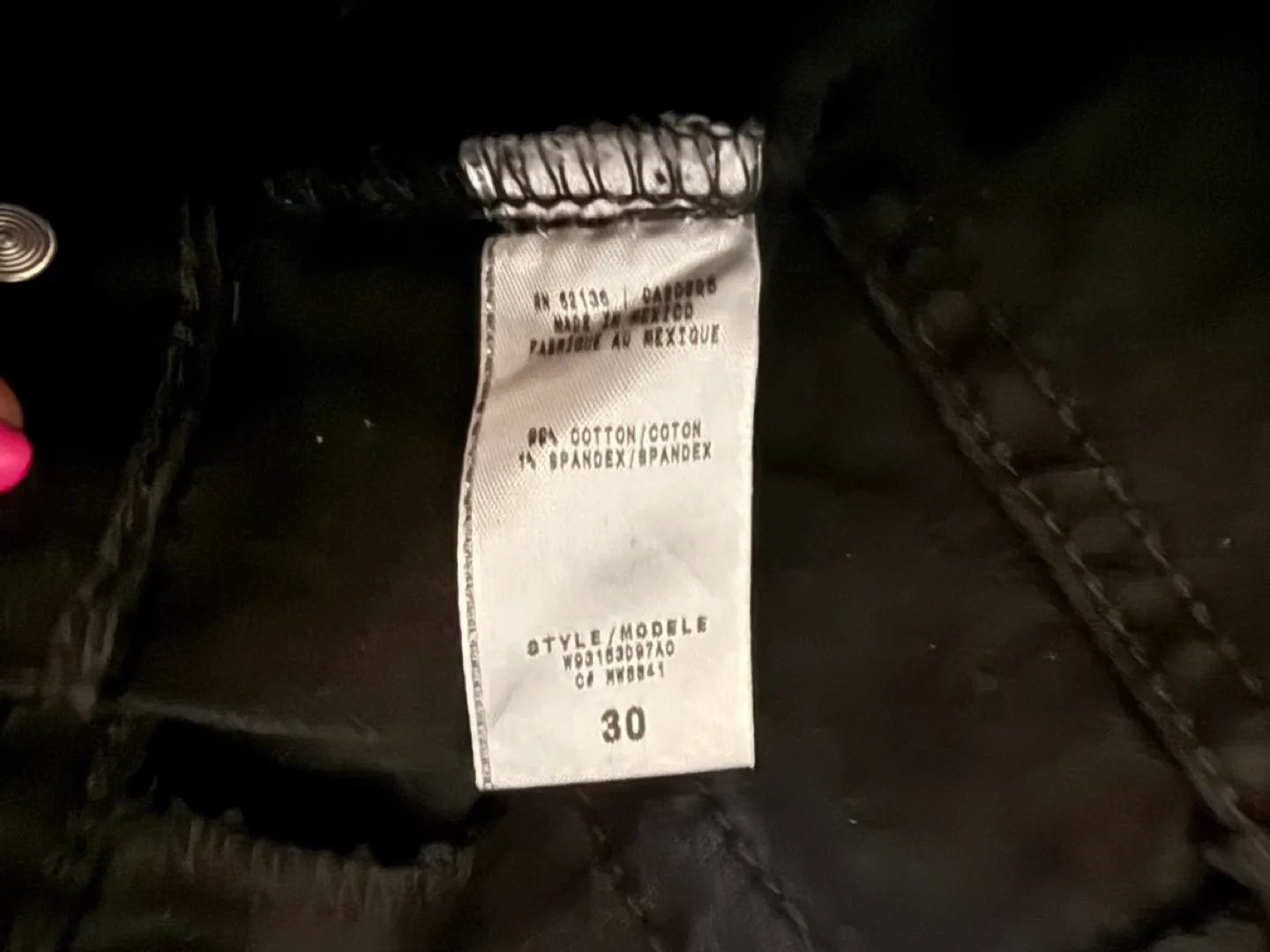 Guess Jeans - Black Distressed Skinny Jeans image indicator(7)