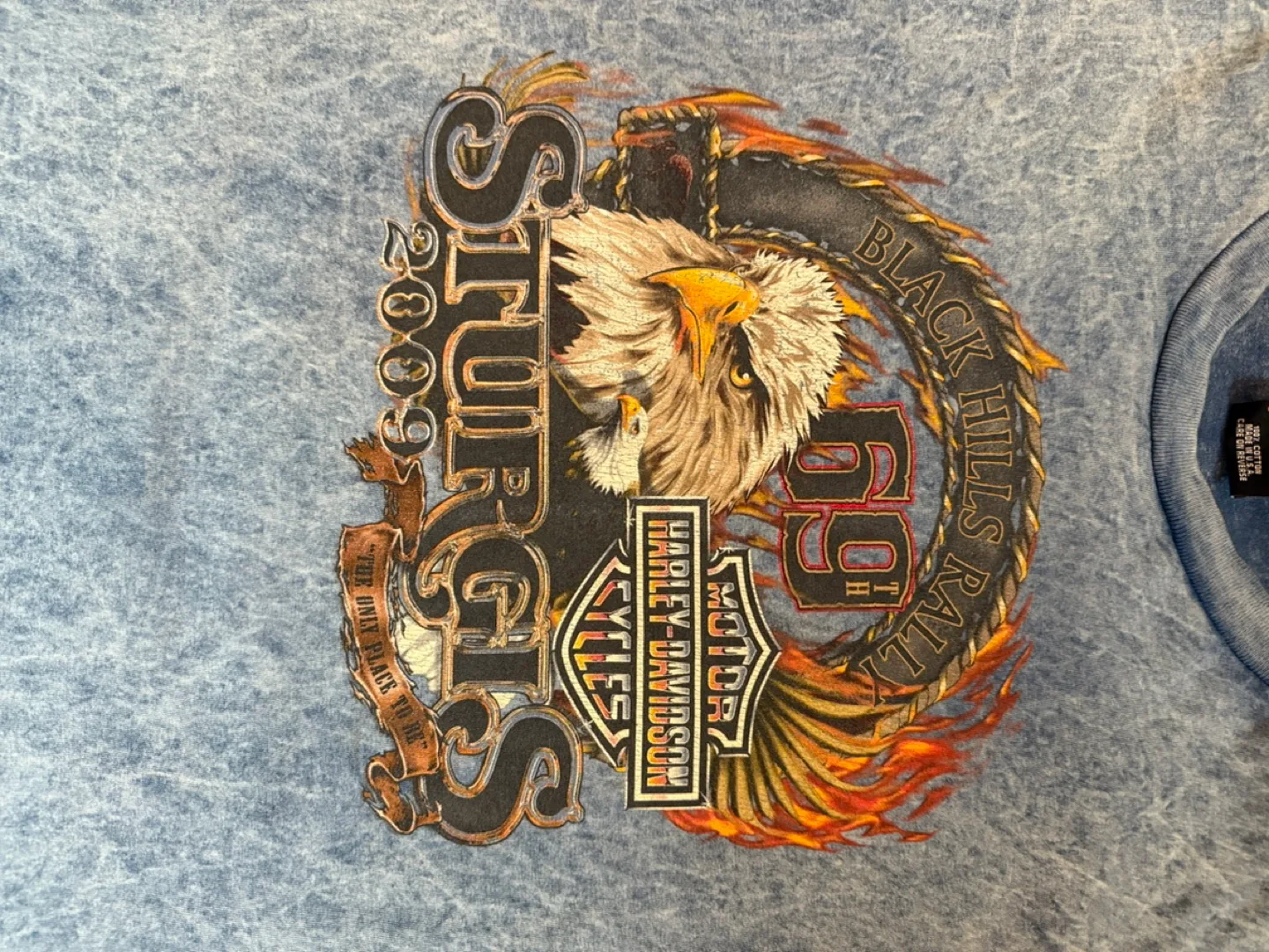 Vintage Harley-Davidson Black Hills Rally T-Shirt image indicator(3)