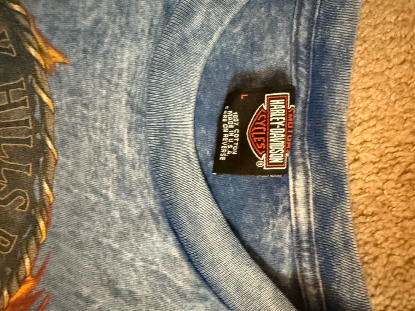 Vintage Harley-Davidson Black Hills Rally T-Shirt image indicator(5)