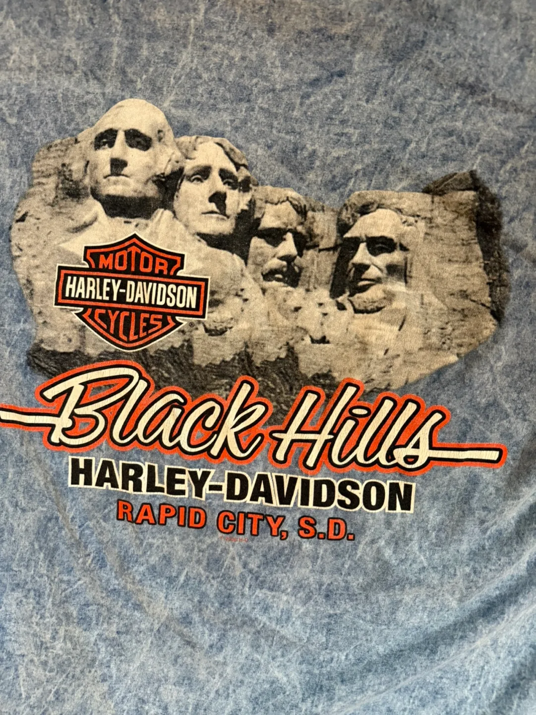 Vintage Harley-Davidson Black Hills Rally T-Shirt image indicator(4)