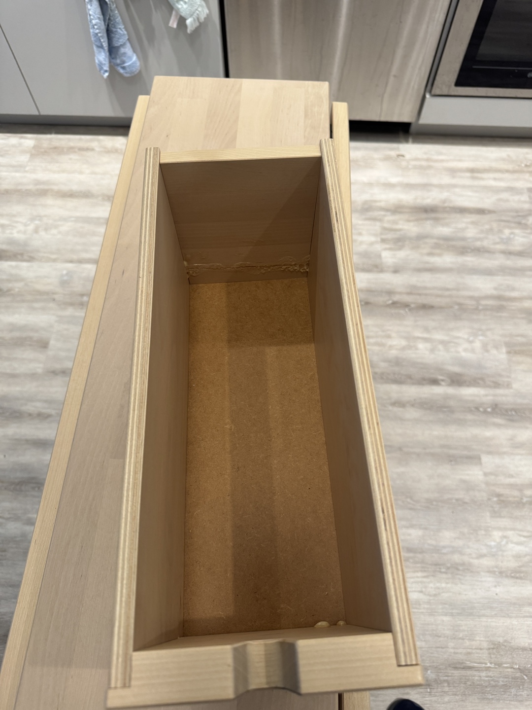 IKEA Norden Folding Table with Three Drawers - photo 3