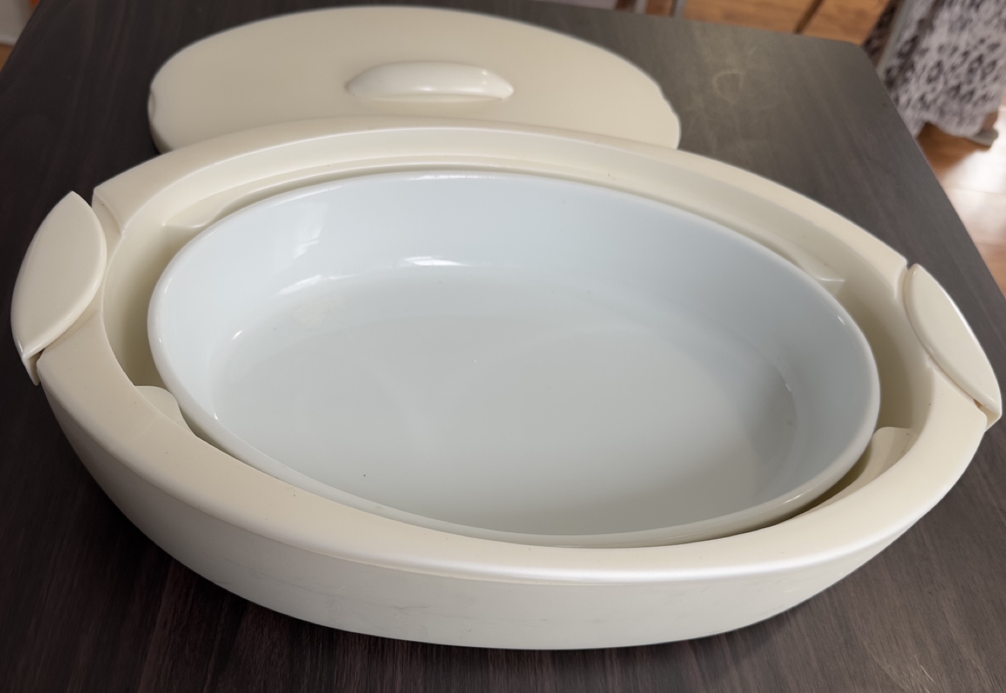Thermal Food Server with Microwave & Oven Baking Dish - photo 3
