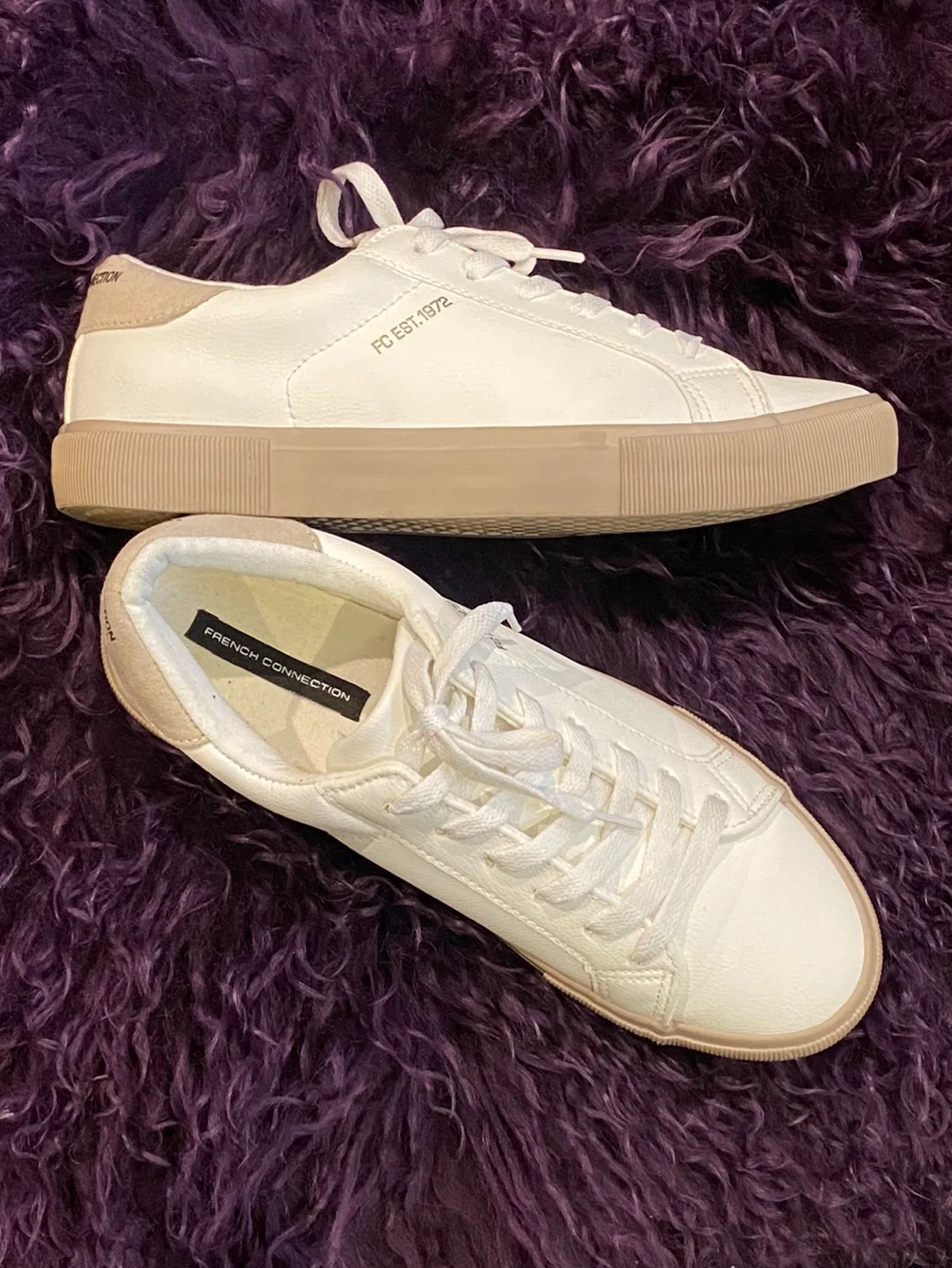 French Connection Women's White Sneakers image indicator(2)