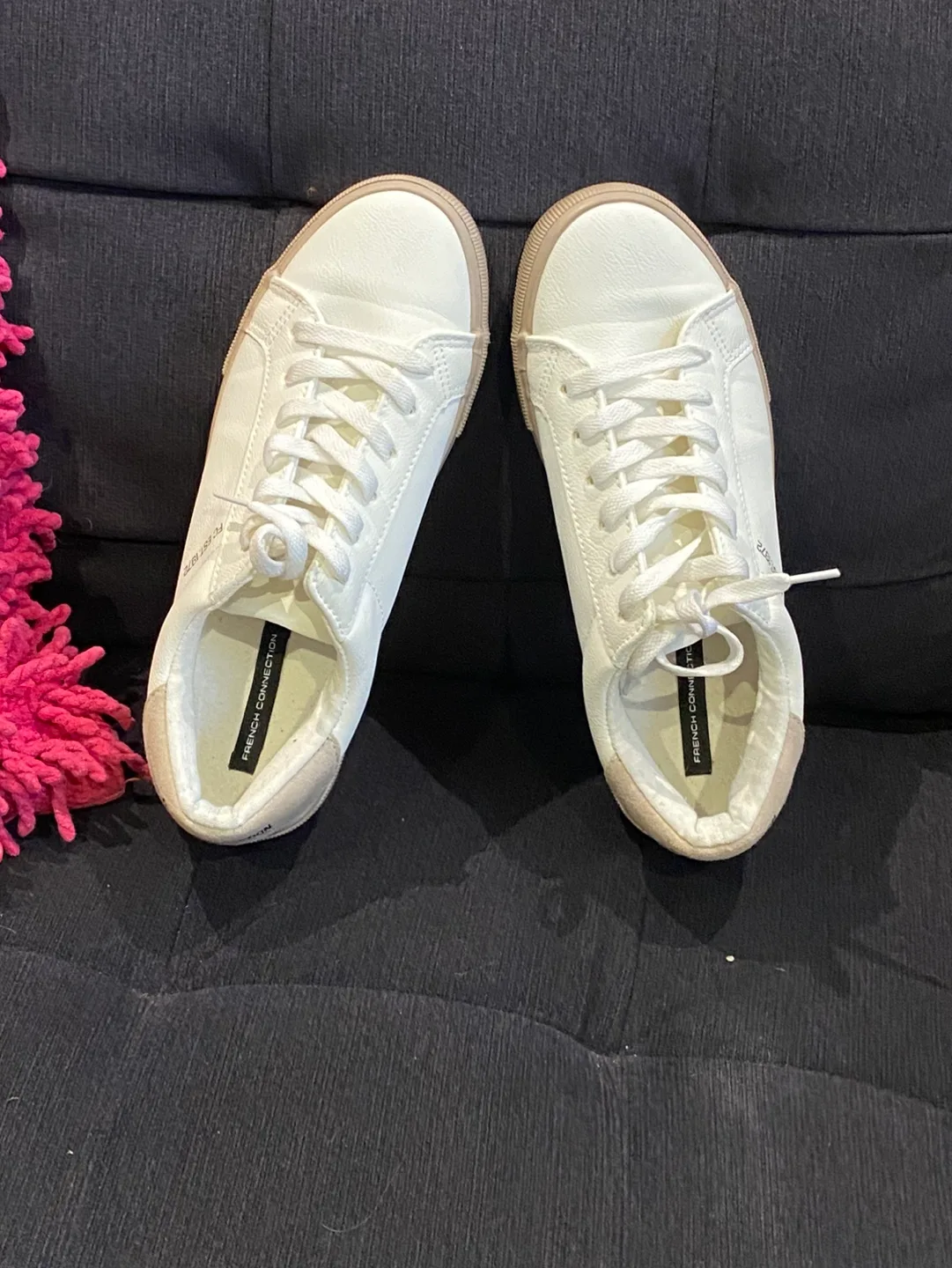 French Connection Women's White Sneakers image indicator(6)