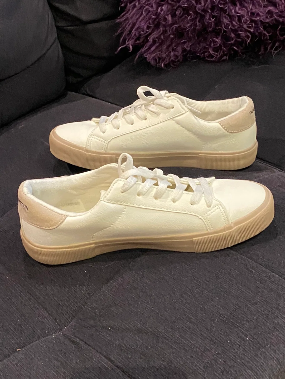 French Connection Women's White Sneakers image indicator(5)