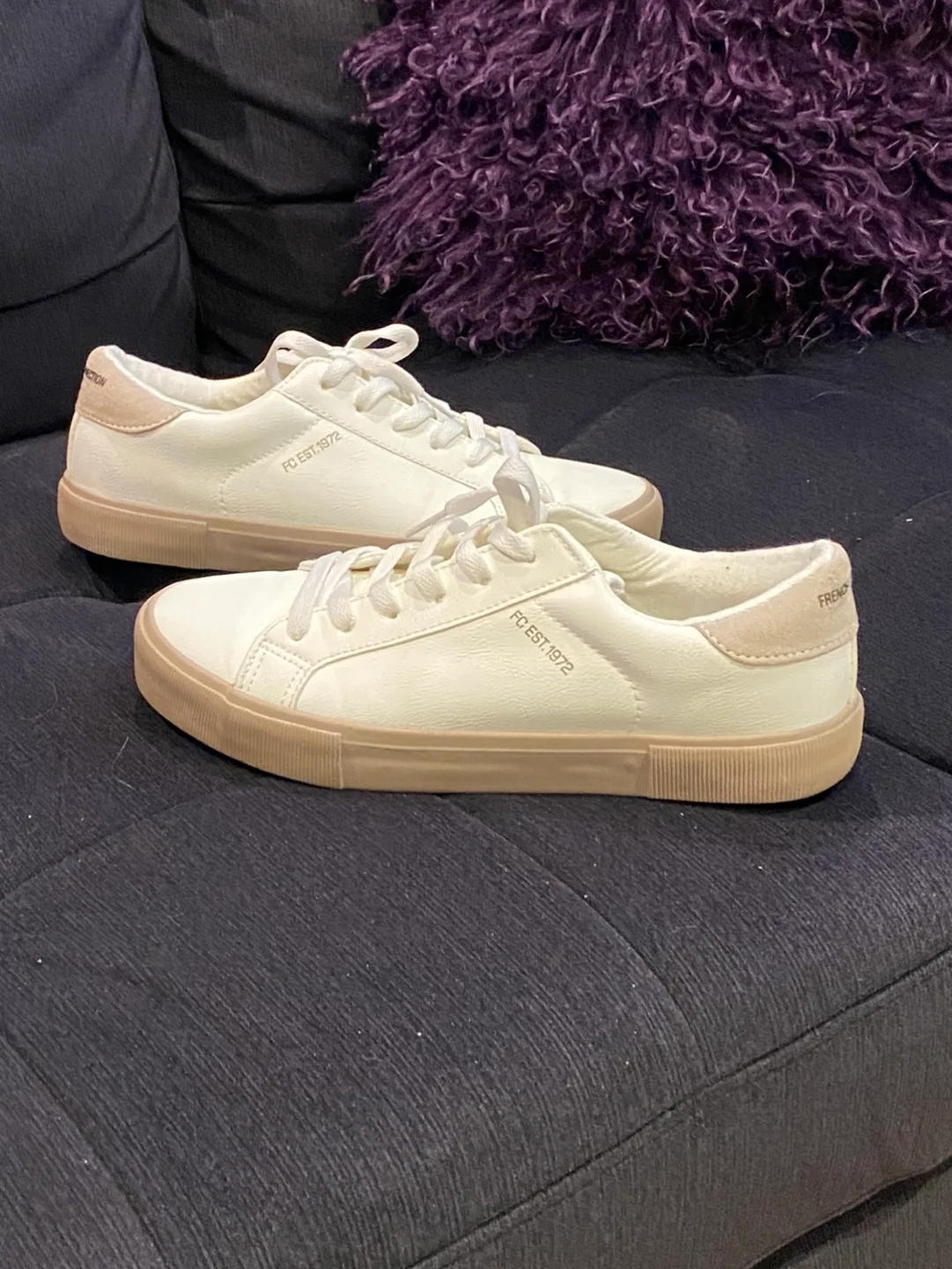 French Connection Women's White Sneakers image indicator(4)