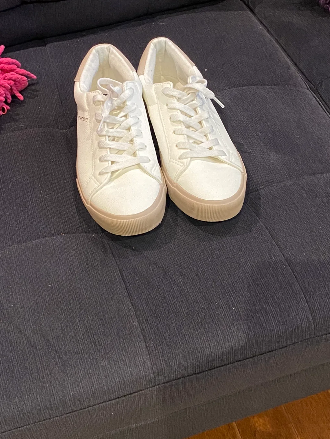 French Connection Women's White Sneakers image indicator(7)