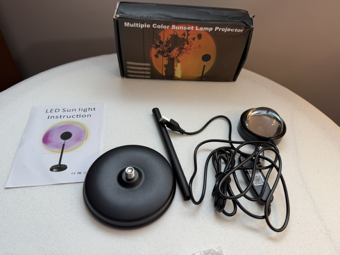 Sunset Lamp Projector - LED Colour Changing Night Light