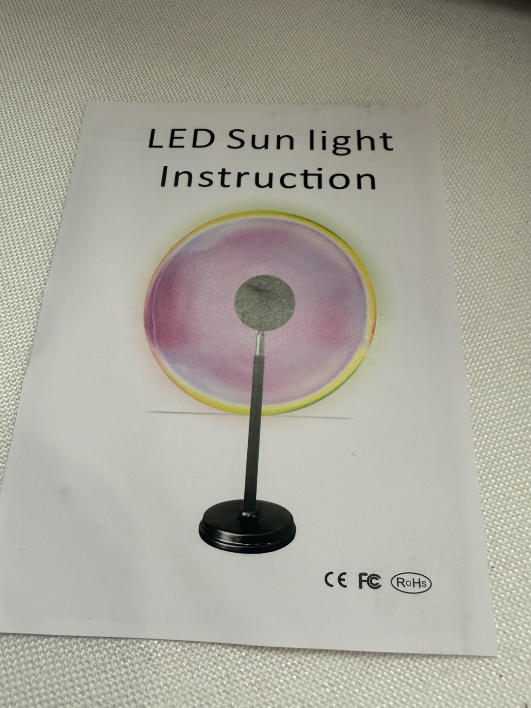 Sunset Lamp Projector - LED Colour Changing Night Light - photo 5