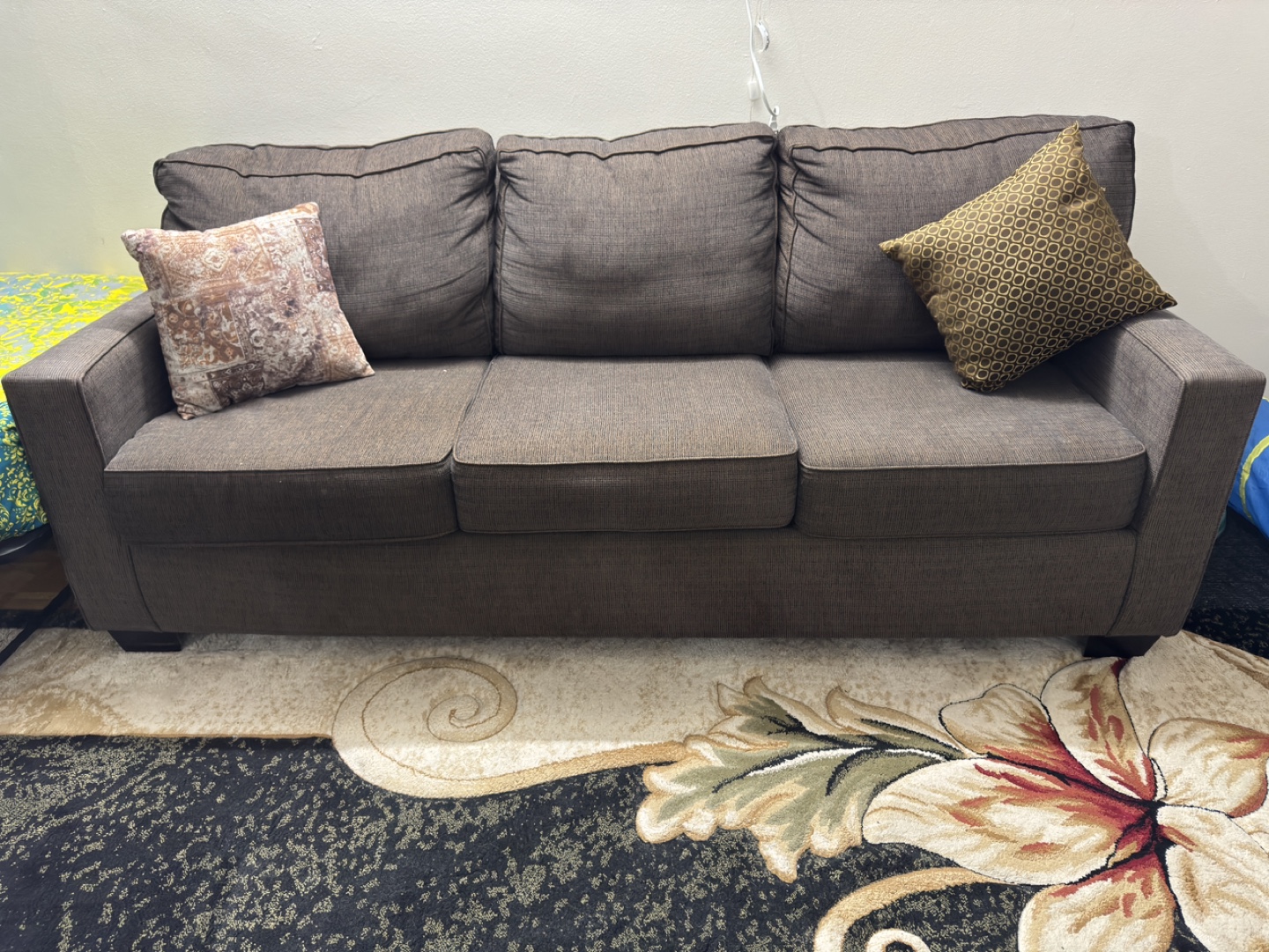 Dark Brown Sofa Set - photo 4