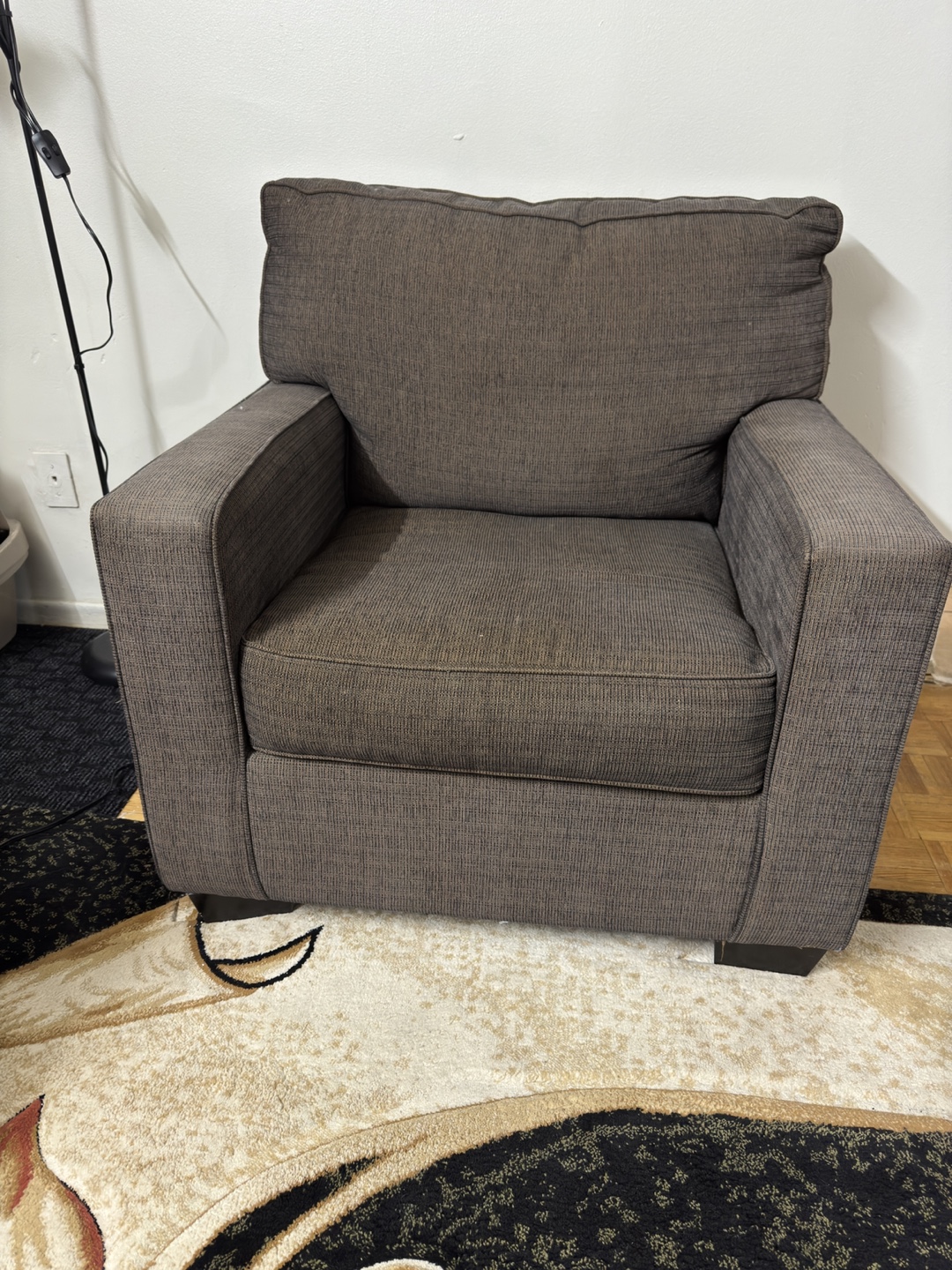 Dark Brown Sofa Set - photo 2