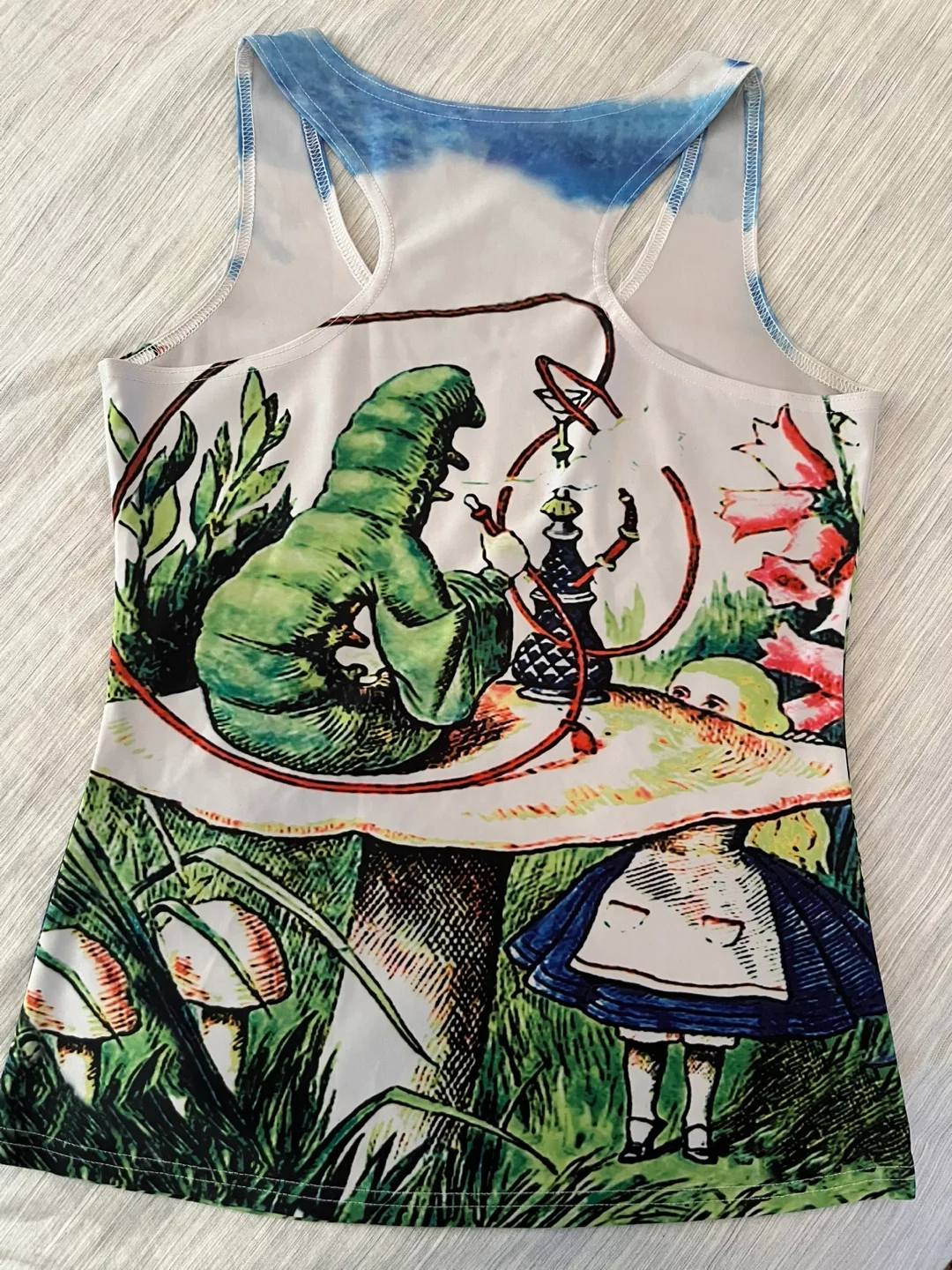 Alice in Wonderland Caterpillar Tank Top image indicator(2)