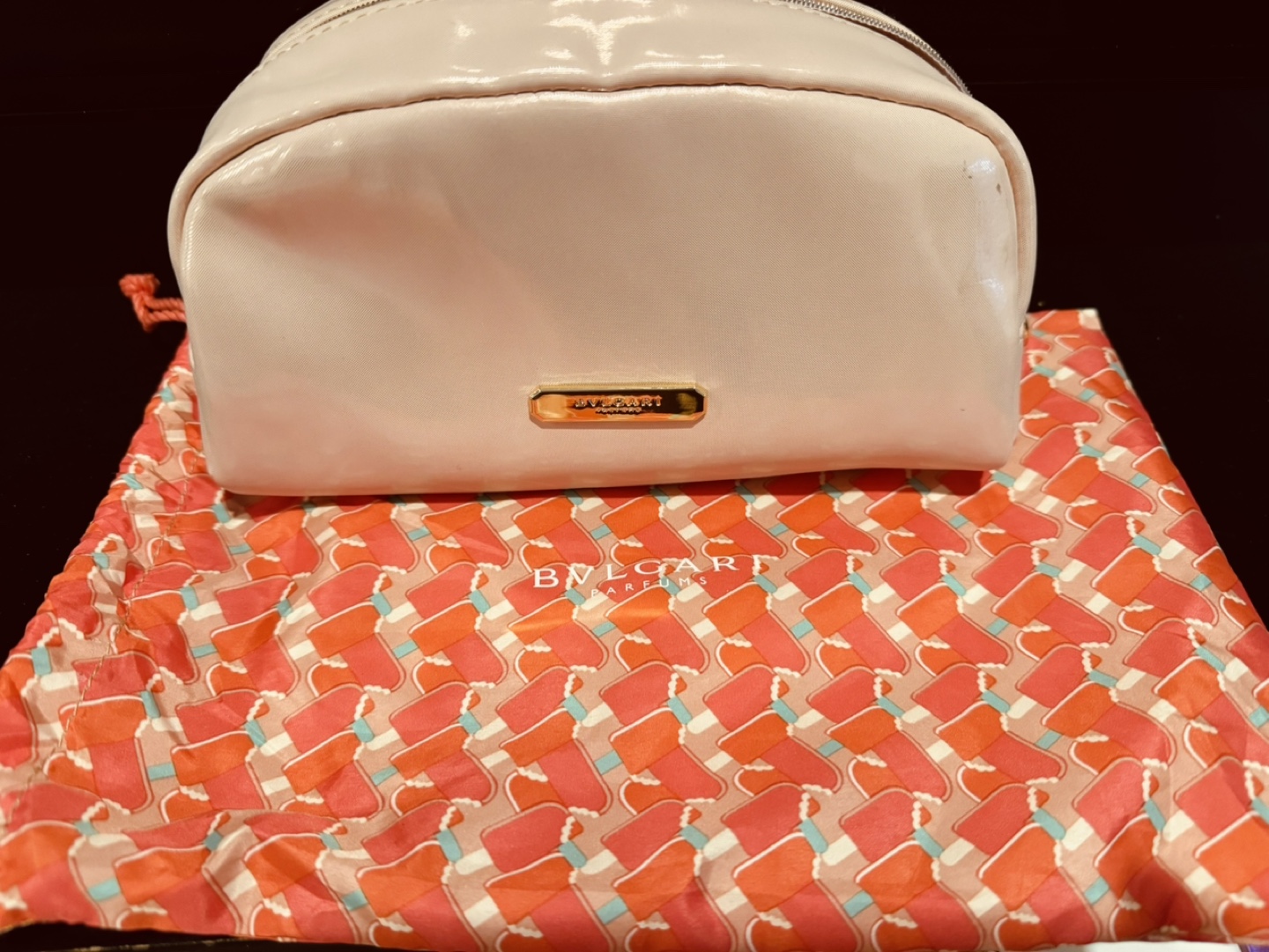 Bvlgari Parfums Cosmetic Case