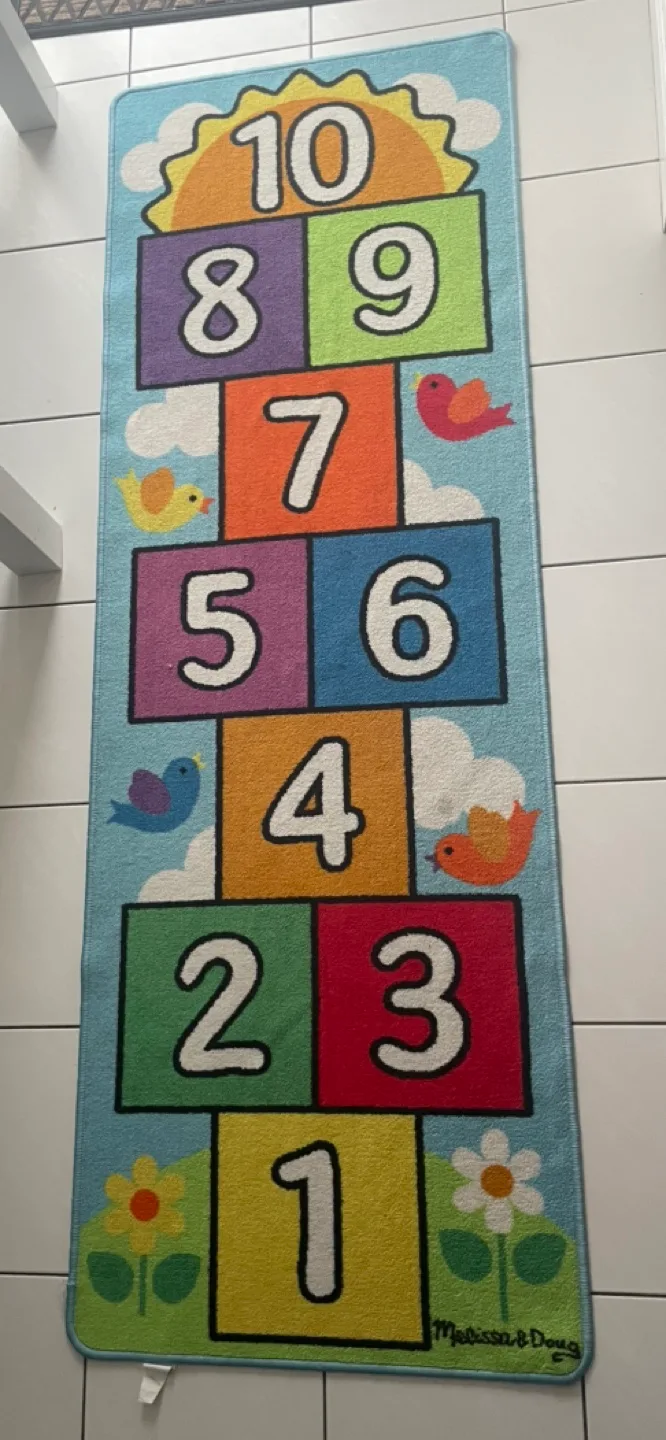 Melissa & Doug Number Hop Game Rug image indicator(2)