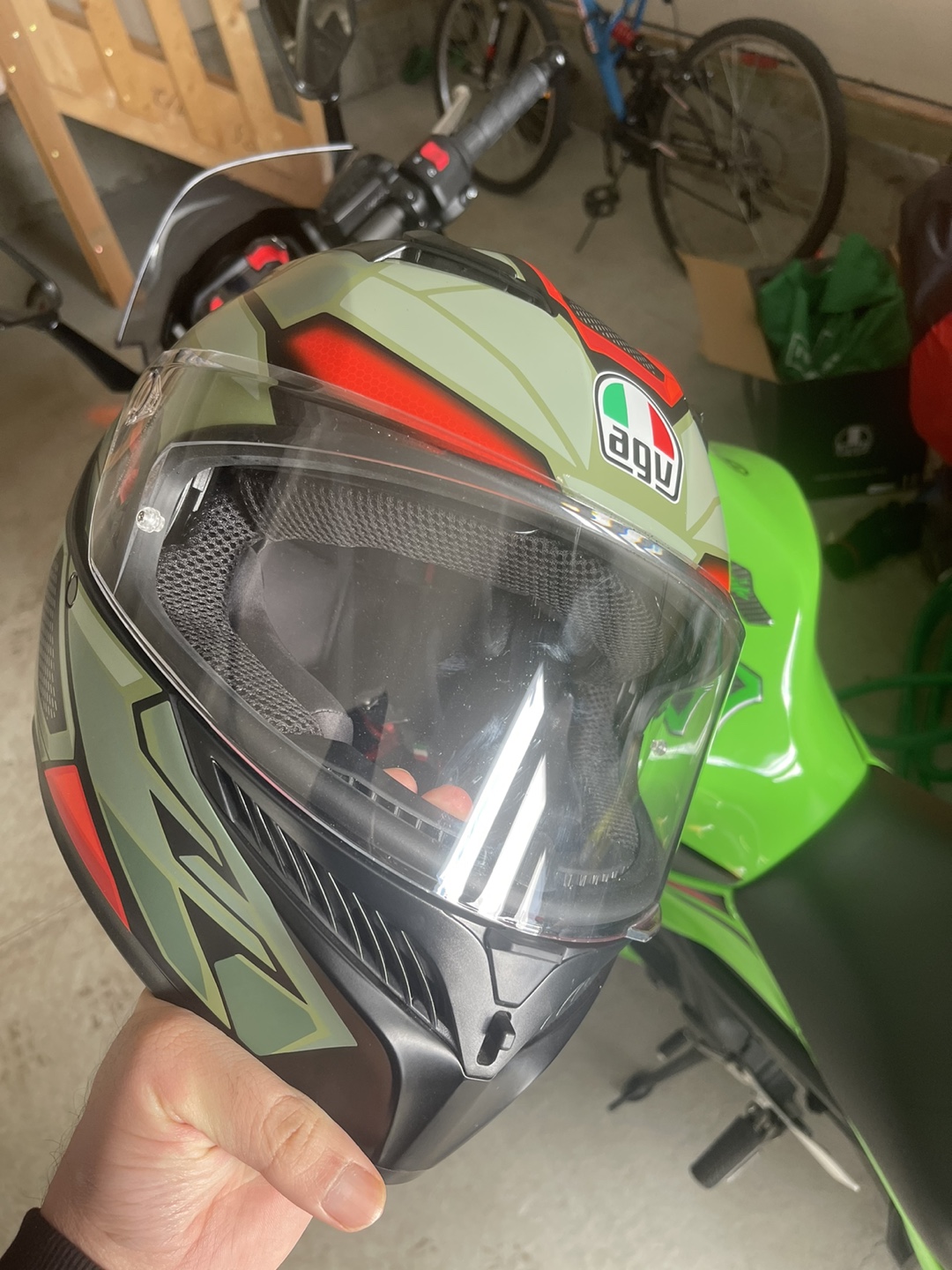 AGV K3 Dot Helmet - Size Large - photo 3