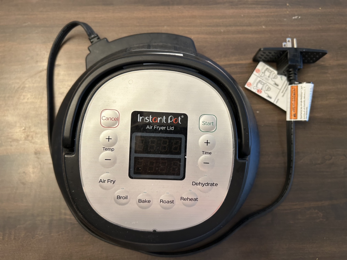 Insta pot Air fryer Lid with accessories