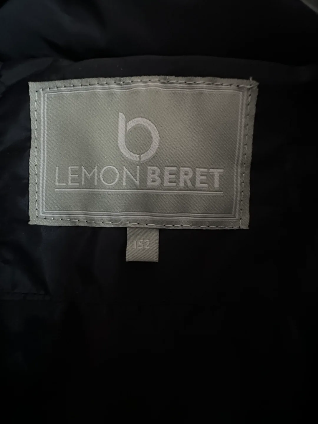 Girls' Lemon Beret Puffer Jacket Size 152 image indicator(3)