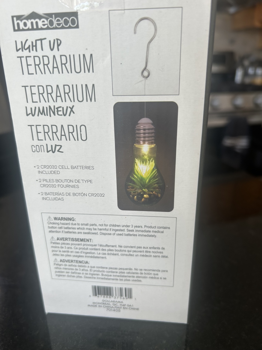 HomeDeco Light-Up Terrarium - photo 2