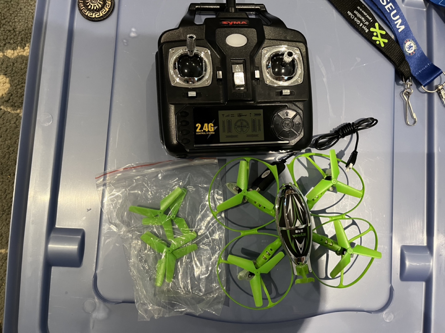 SYMA X48 Drone with Controller and Extra Propellers