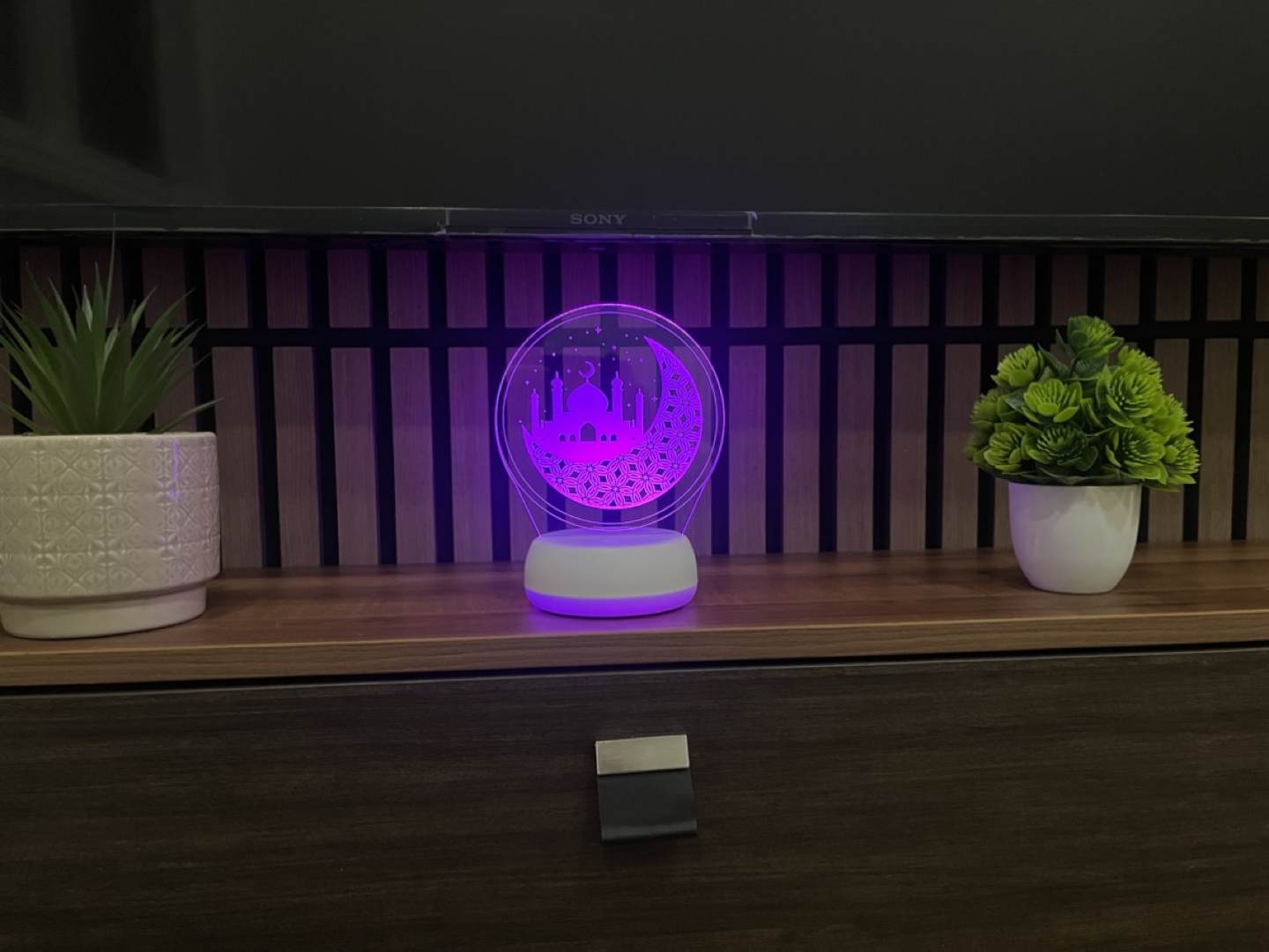LED Ramadan Moon & Mosque Lamp - photo 3