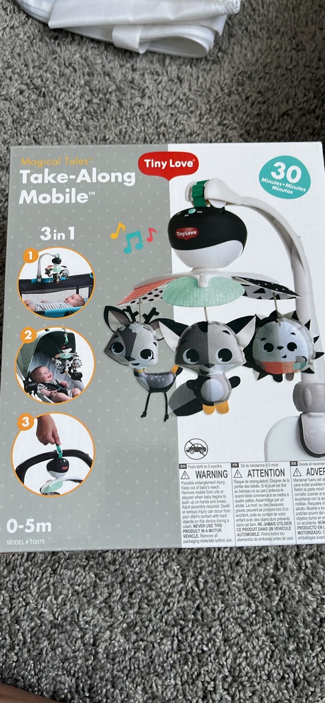 Tiny Love Take-Along Mobile - 3-in-1 Magical Tales
