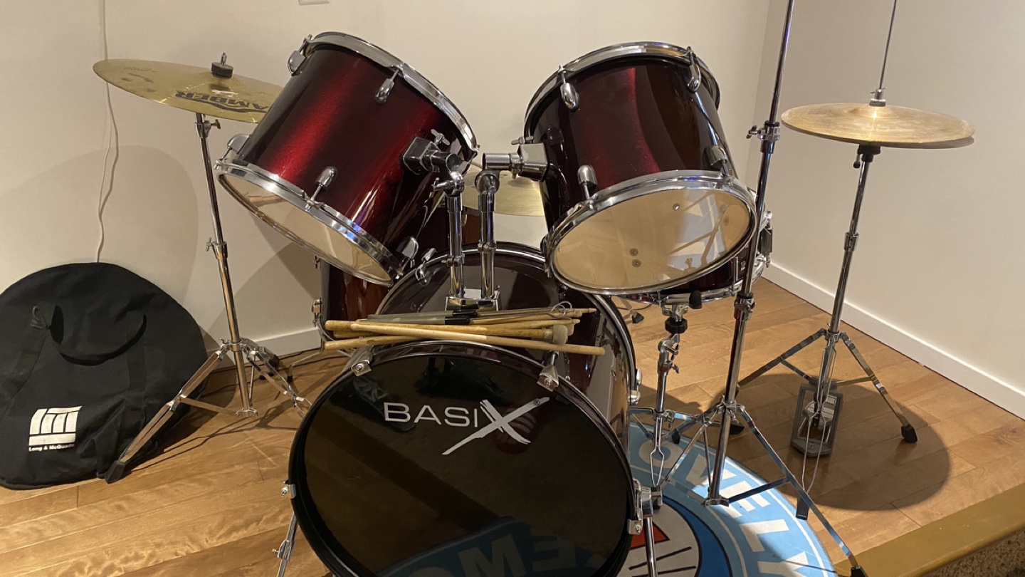 Basix Acoustic drum set