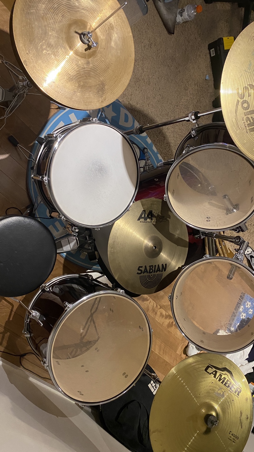 Basix Acoustic drum set - photo 2