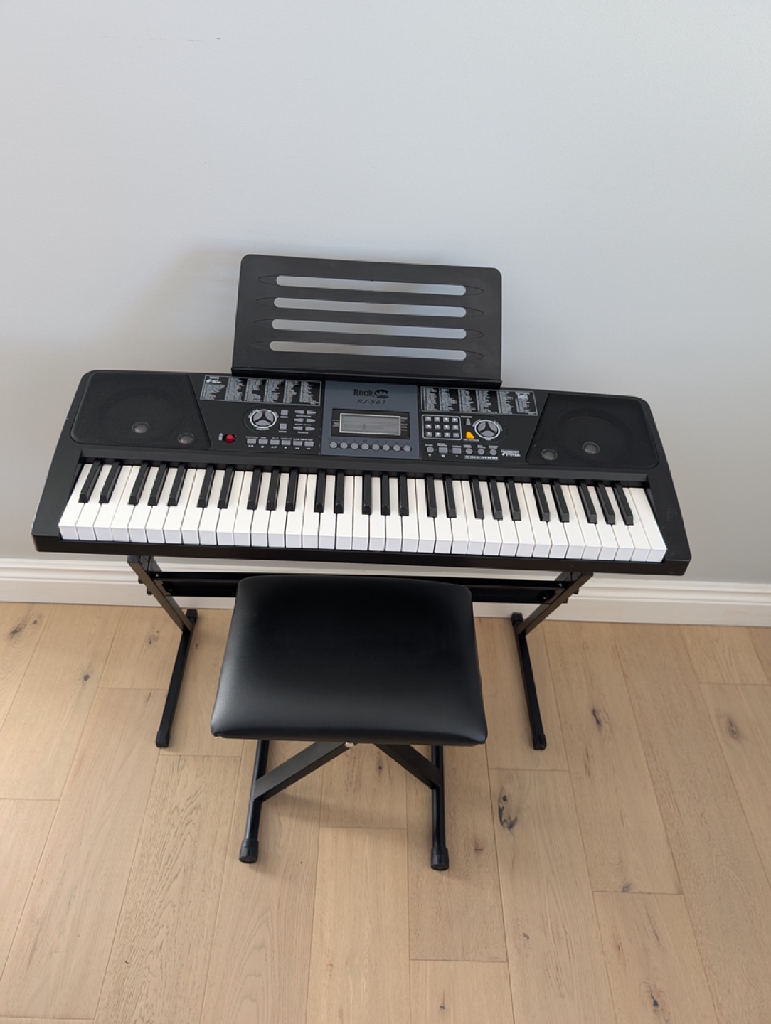 RockJam RJ-561 61-Key Keyboard Piano