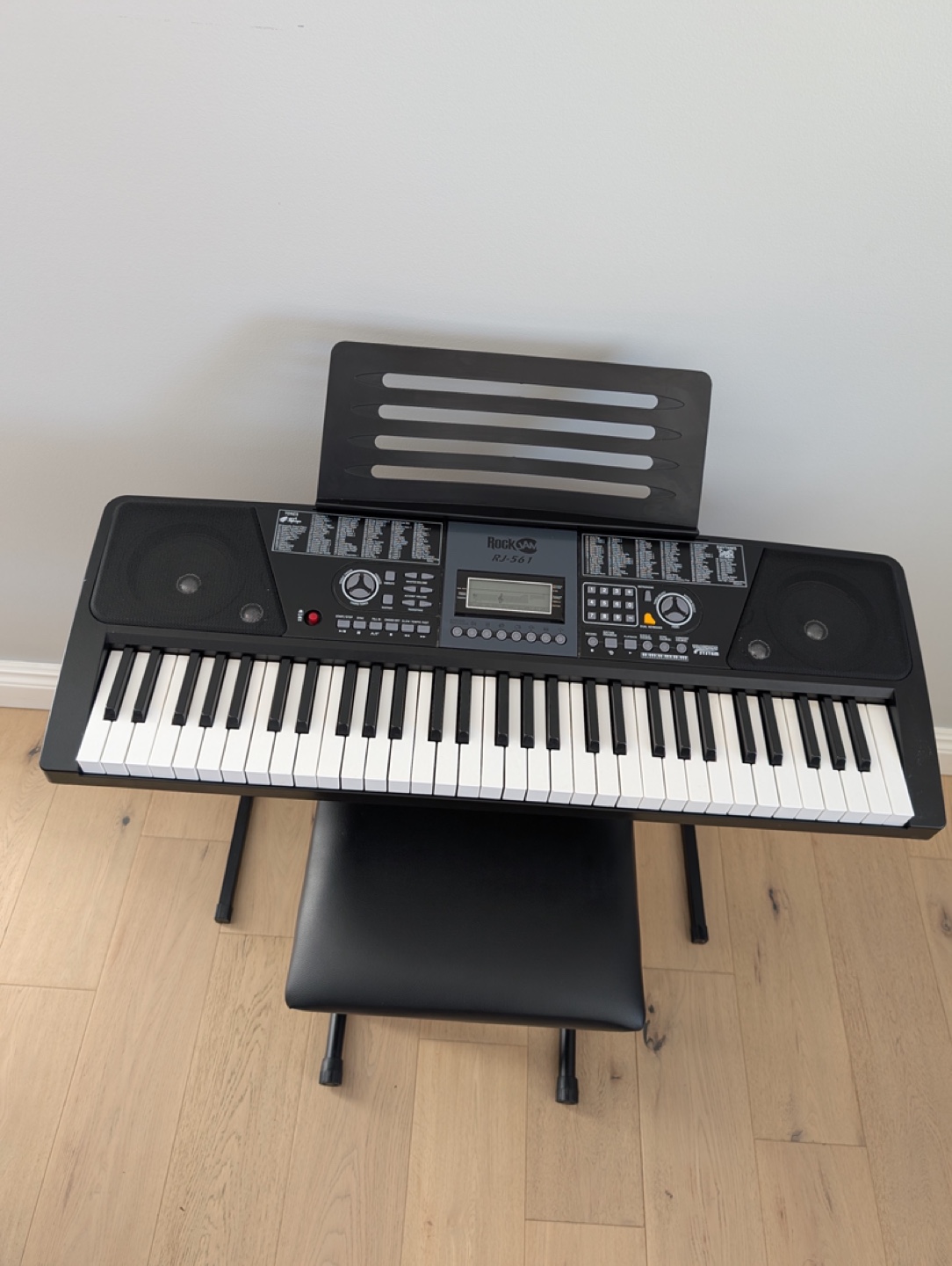 RockJam RJ-561 61-Key Keyboard Piano - photo 3