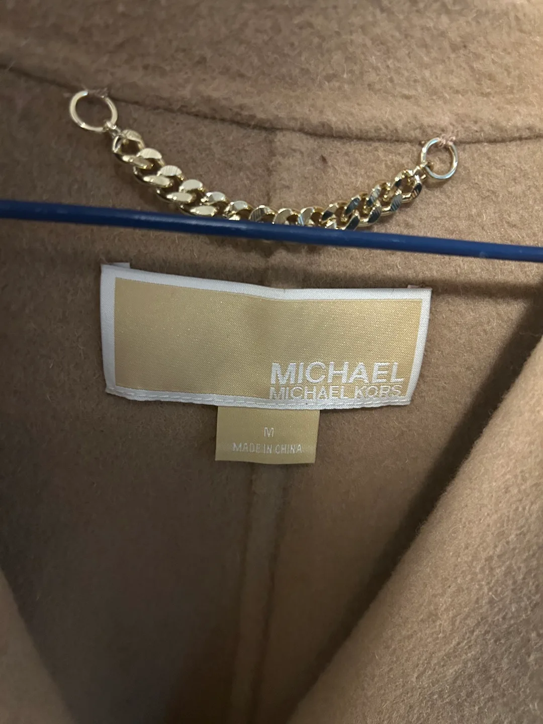 Michael Kors Camel Coat - Size M image indicator(2)