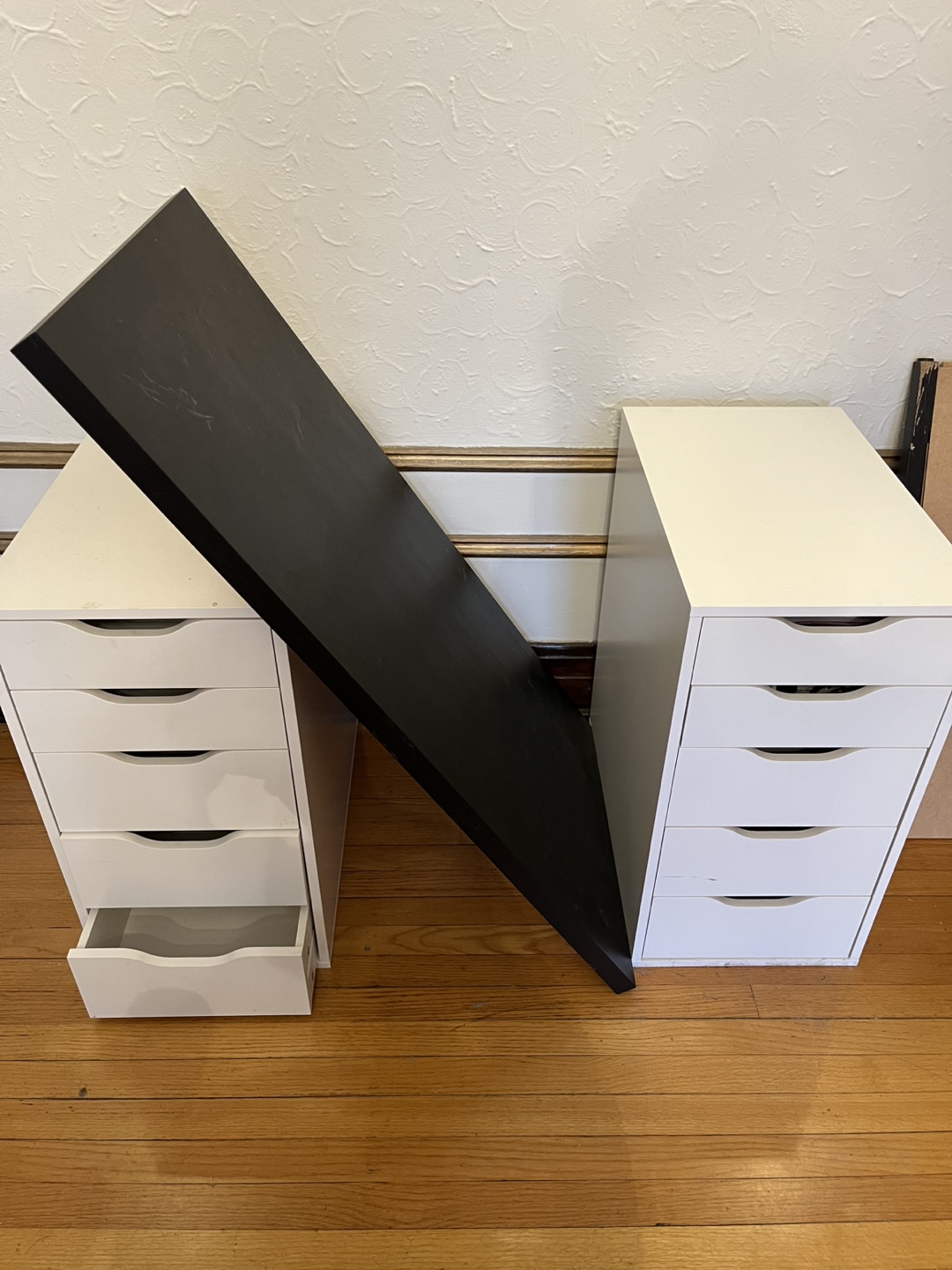 IKEA drawer desk with removal desktop - photo 2
