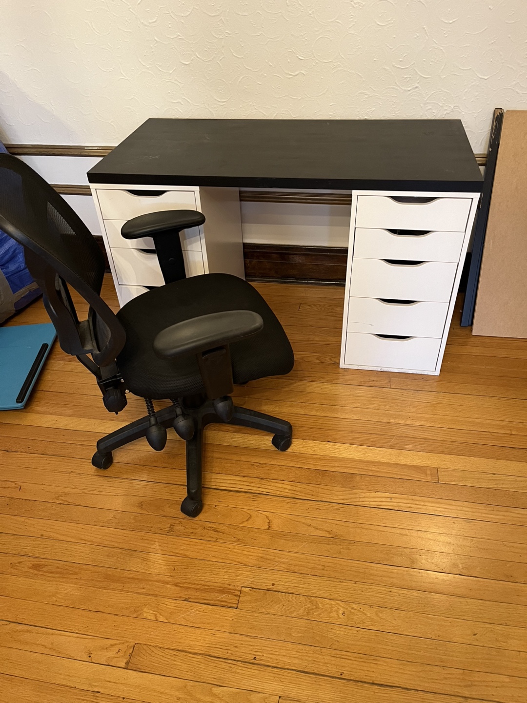 IKEA drawer desk with removal desktop