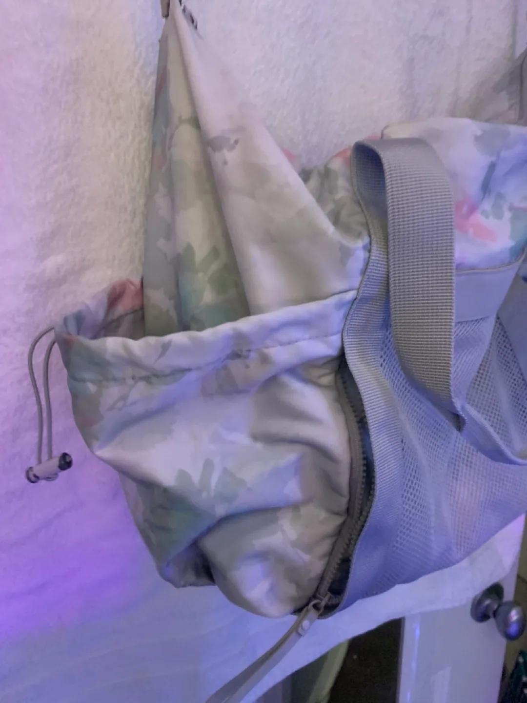 Indigo Women's Yoga Bag - Floral grey image indicator(7)