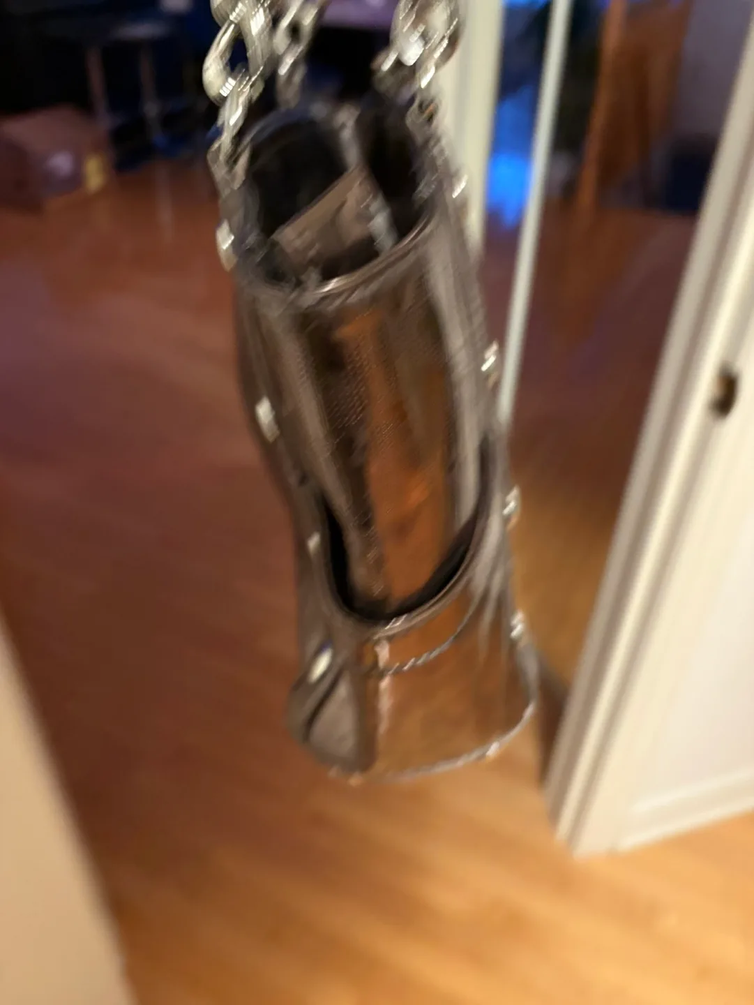 Michael Kors Gunmetal  Tote Bag image indicator(5)