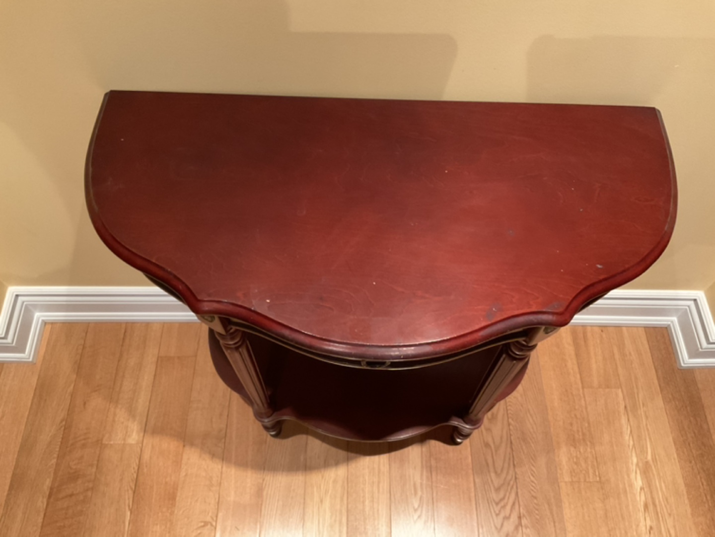 Half Moon Table Red - photo 3