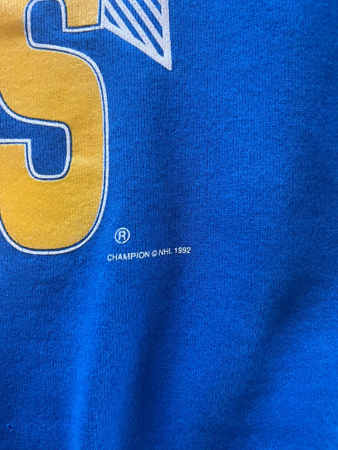 Vintage 1992 St. Louis Blues Sweatshirt - Size Large image indicator(5)