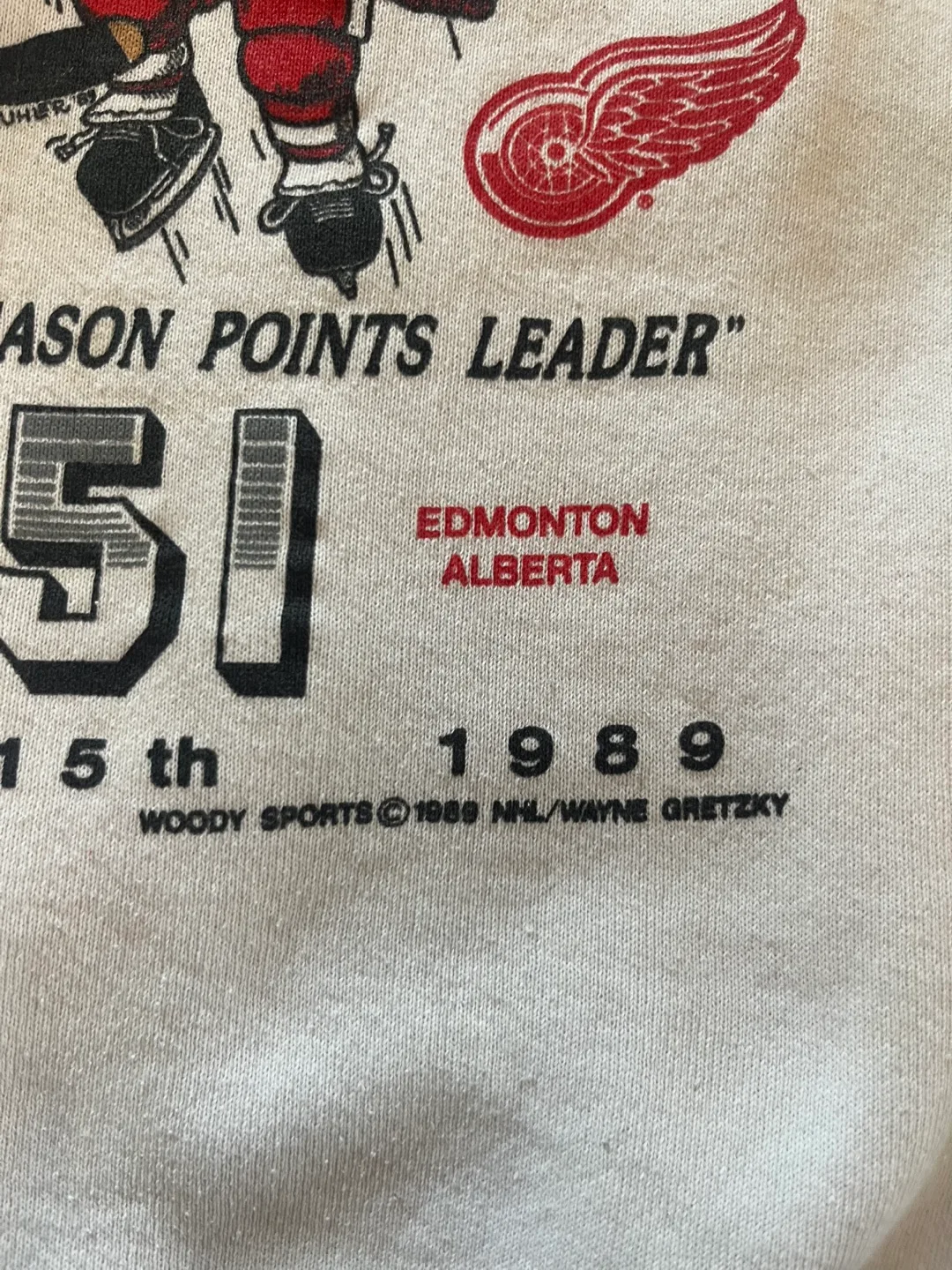 Vintage Wayne Gretzky & Gordie Howe NHL Sweatshirt image indicator(2)