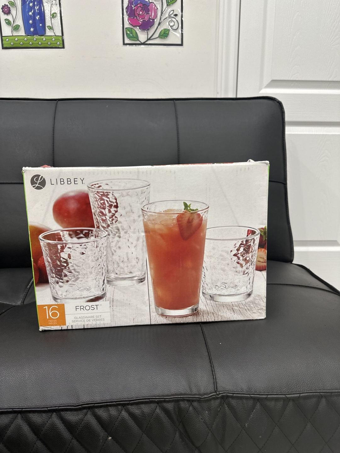 Libbey Frost Glassware Set - 16 Glasses