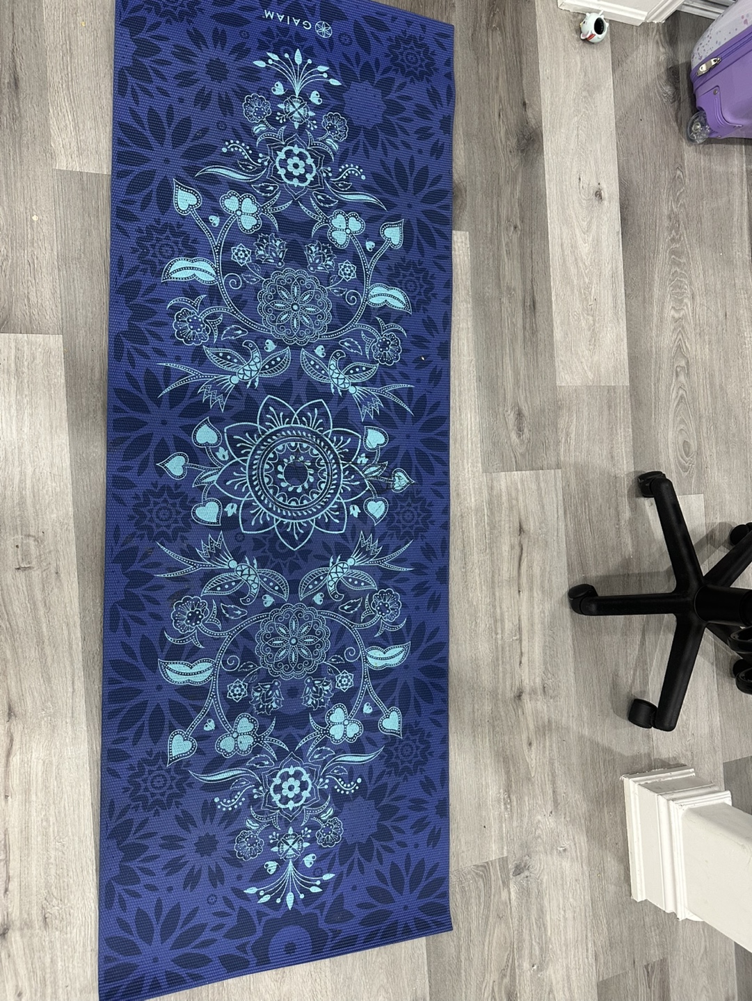 Gaiam Yoga Mat - Mandala Design