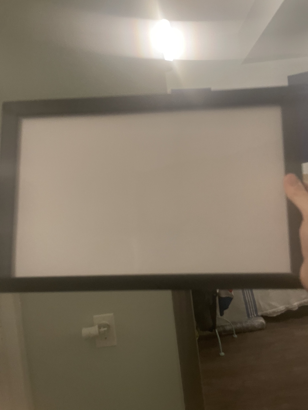 Black frame white board - photo 2