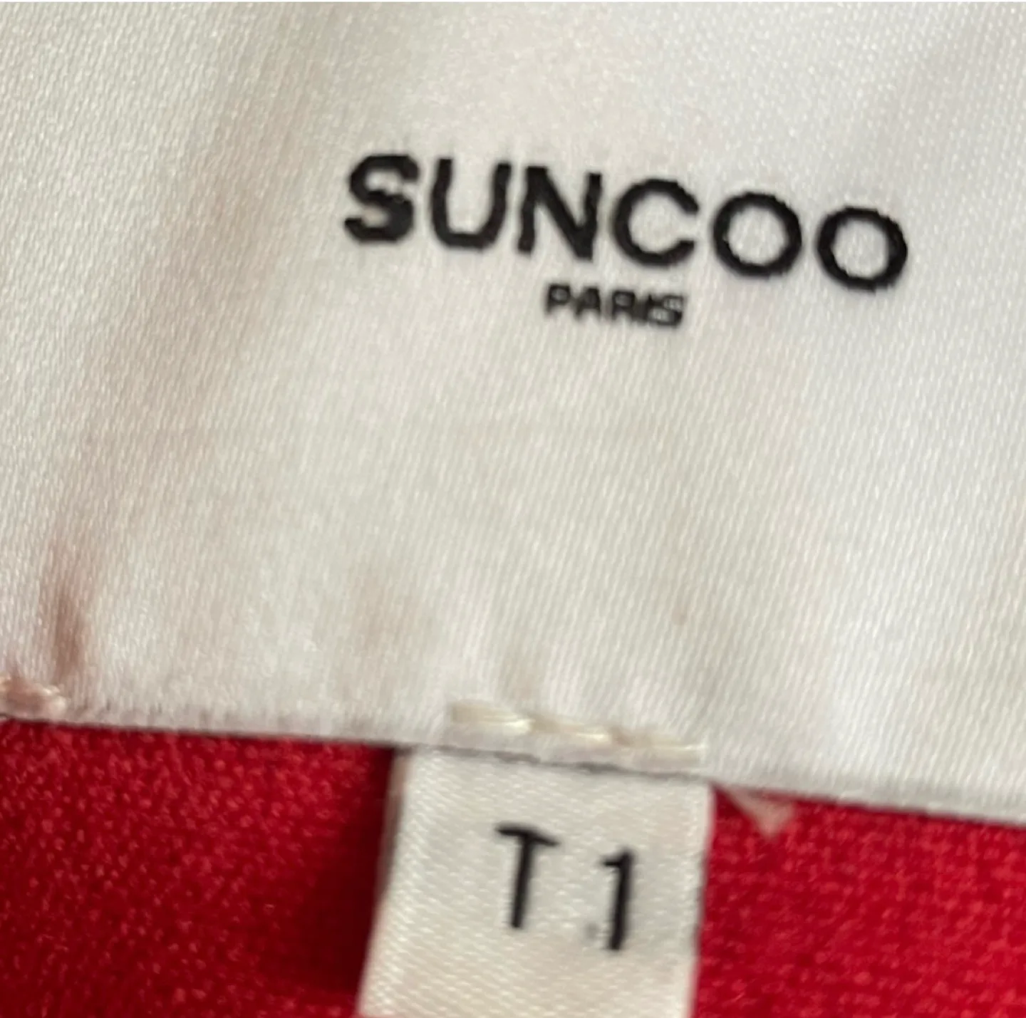 Suncoo Paris Red Coat - Size Small image indicator(3)