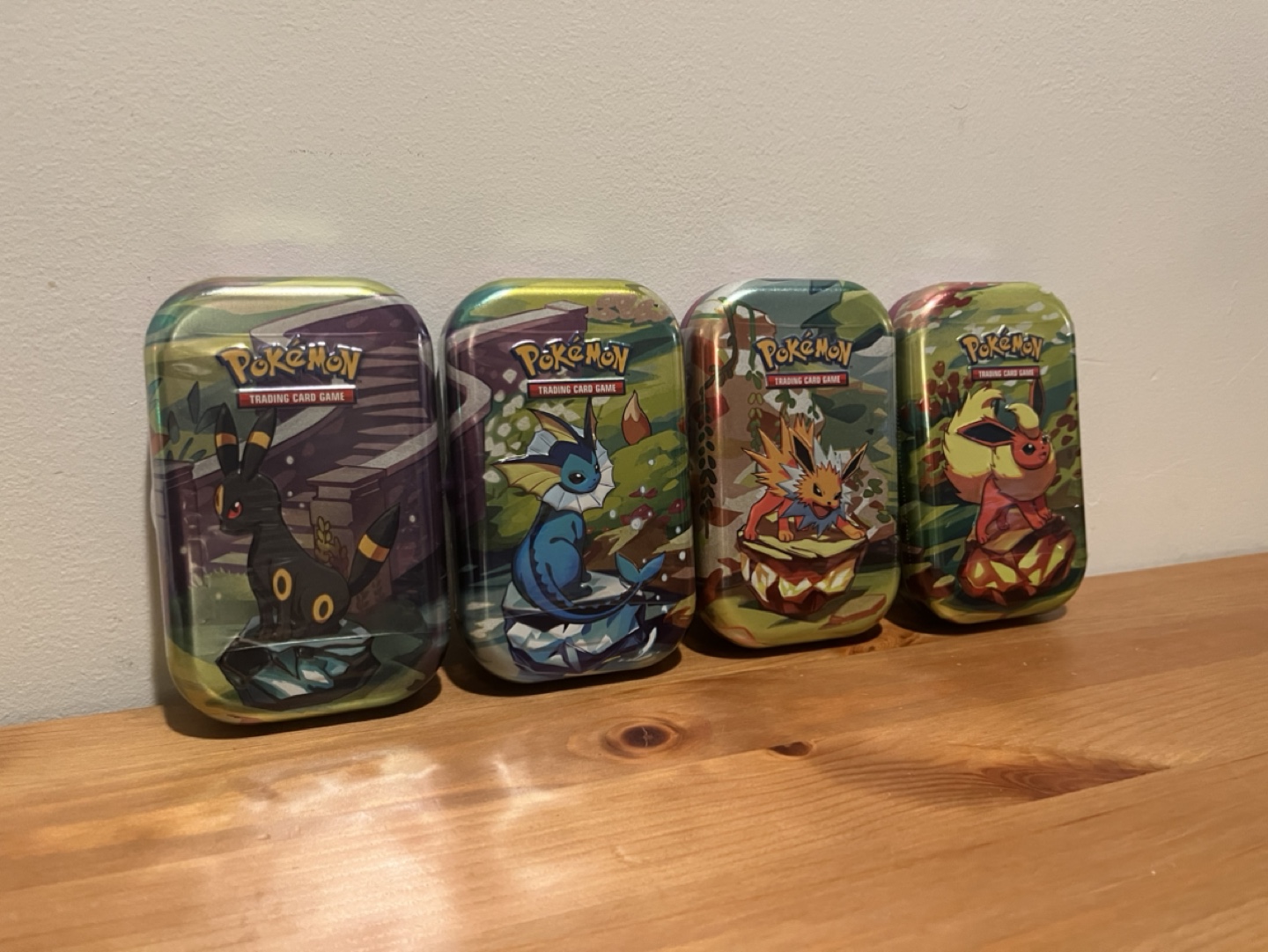 Pokemon Prismatic Evolutions Mini Tins - Lot of 4