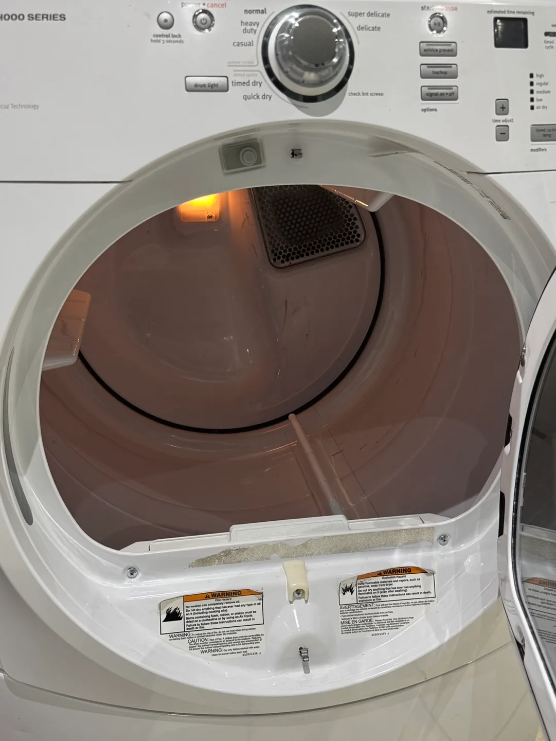 Maytag Dryer image indicator(3)