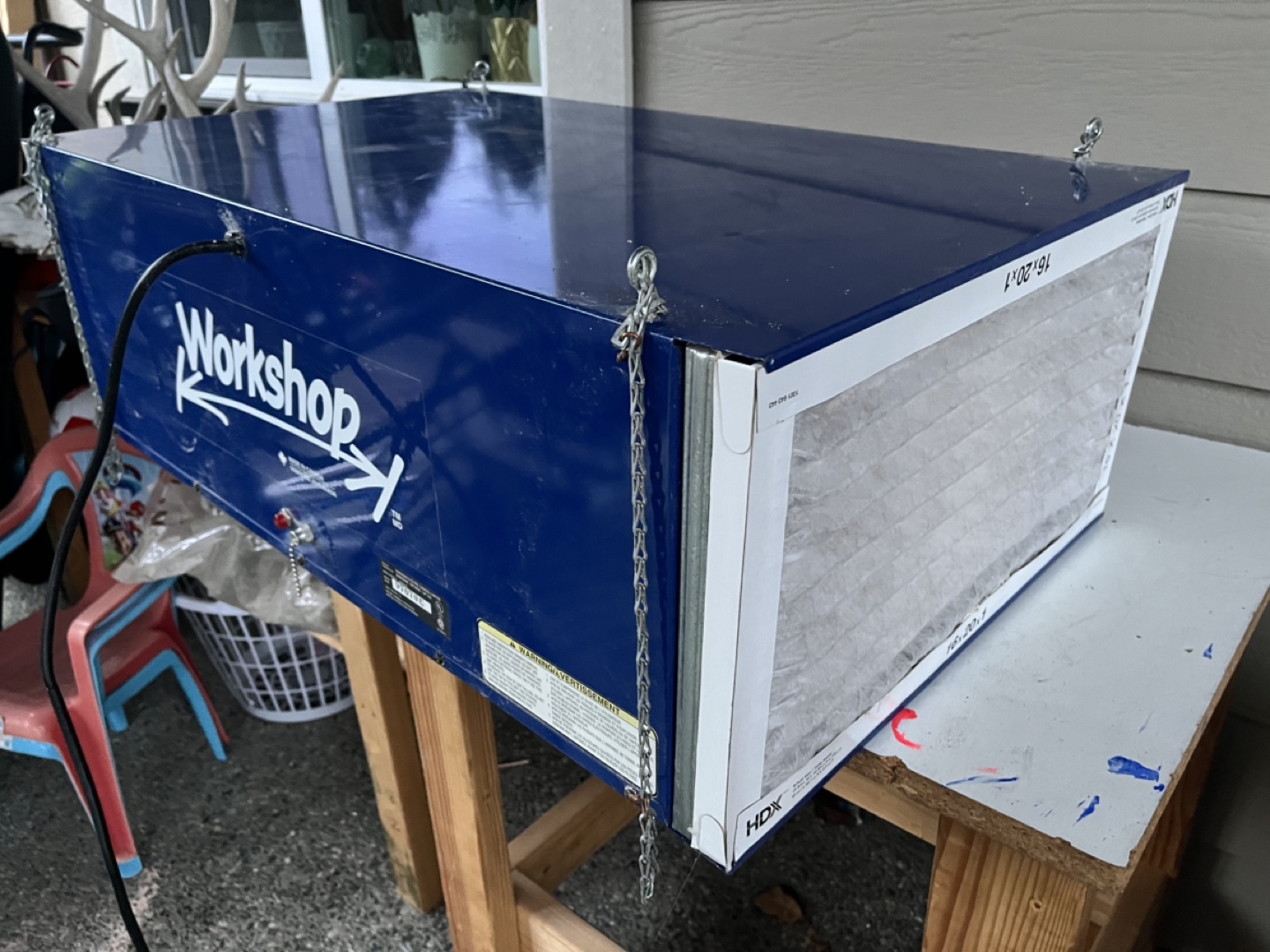 Workshop Air Filtration Unit